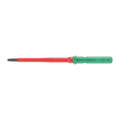 Wera Mũi Vít Hoa Thị T20 Cách Điện VDE 67i Thay Đổi - Mã Sản Phẩm 006536