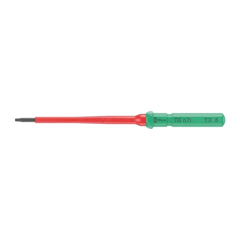 Wera Mũi Vít Hoa Thị T8 Cách Điện VDE 67i Thay Đổi - Mã Sản Phẩm 006532