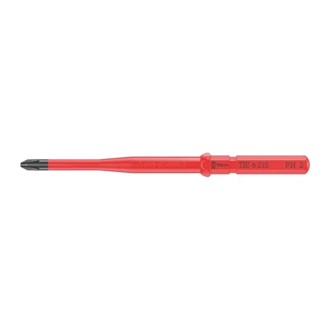 Wera Mũi Vít Slim Bốn Cạnh PH2 Cách Điện VDE 62 iS Thay Đổi - Mã Sản Phẩm 006513