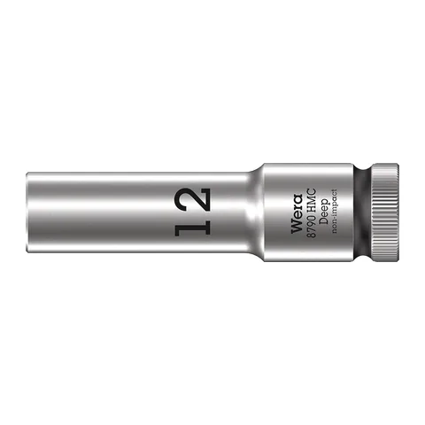 Wera Zyklop 8790 HMC Deep Khẩu 1/2" Size 12mm Mã Sản Phẩm 004552