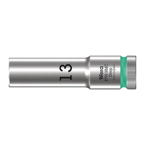 Wera Zyklop 8790 HMC Deep Khẩu 1/2" Size 13mm Mã Sản Phẩm 004553