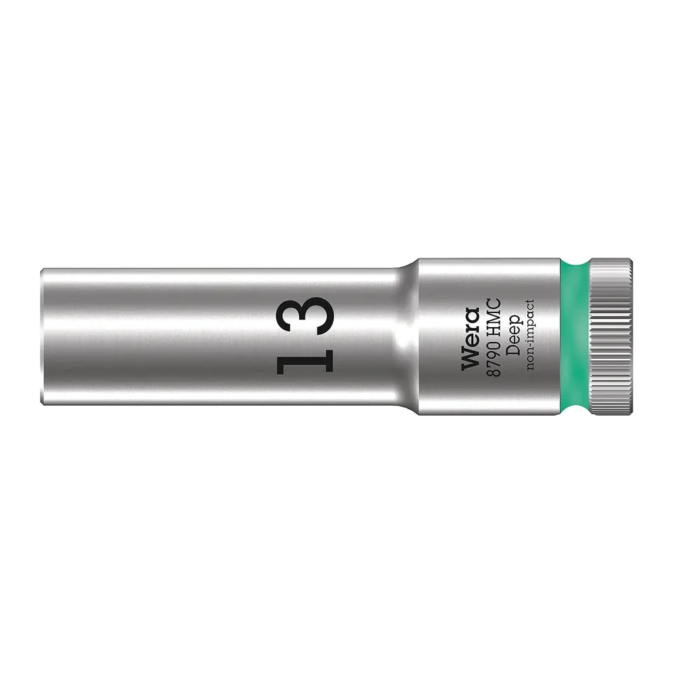 Wera Zyklop 8790 HMC Deep Khẩu 1/2" Size 13mm Mã Sản Phẩm 004553
