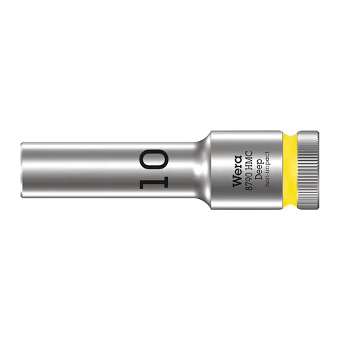 Wera Zyklop 8790 HMC Deep Khẩu 1/2" Size 10mm Mã Sản Phẩm 004550