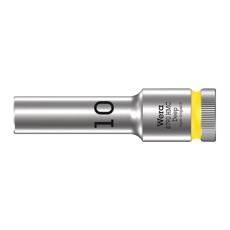 Wera Zyklop 8790 HMC Deep Khẩu 1/2" Size 10mm Mã Sản Phẩm 004550