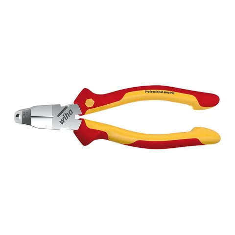Kìm cắt tuốt dây Wiha 38552 TriCut 170 mm, cách điện 1000V