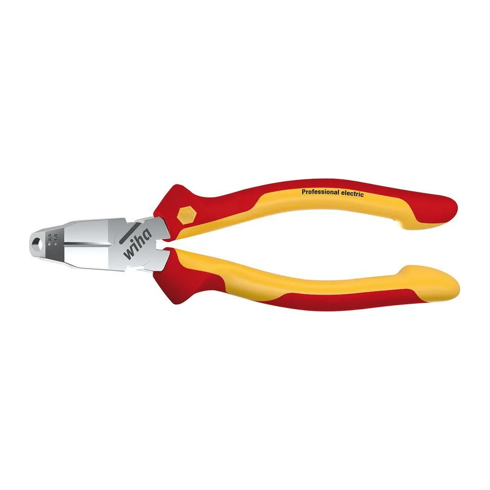 Kìm cắt tuốt dây Wiha 38552 TriCut 170 mm, cách điện 1000V